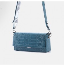 A Snakeskin print bag with...