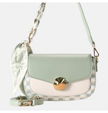Luxurious two-toned womens bag