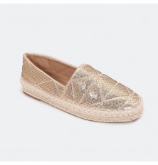 Espadrilles decorated with...