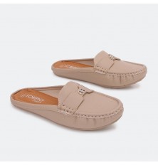 Open toe flat slippers N155