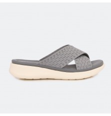 comfort slipper with modern...