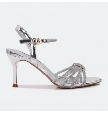 Strappy evening stilettos...