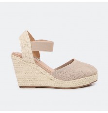 sandal with ankle strap