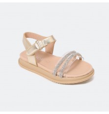 diaphanous girlie sandal