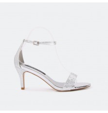 MSQ604 Shiny heel sandal...