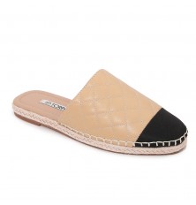 Decorative loafer mules