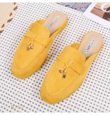 Loafer mules decorated with...