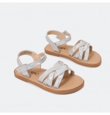 girlie sandal with bright...