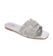 Chic flat slide slippers...