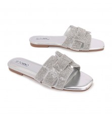 Chic flat slide slippers...