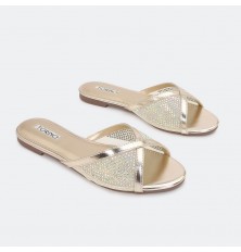 Elegance flat slipper