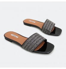 Soft women's slide slippers...