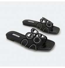 hx136 flat slippers with...