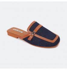 KX2553 Flat slippers with...