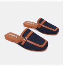 KX2553 Flat slippers with...