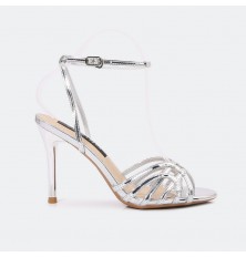 QSQ593 Shiny high heel sandals