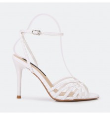 QSQ593 Shiny high heel sandals