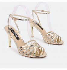 QSQ593 Shiny high heel sandals