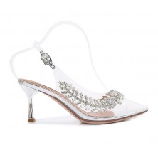 Pointed toe heel sandals...