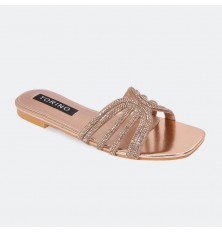 ZX2483 ,Flat slippers with...